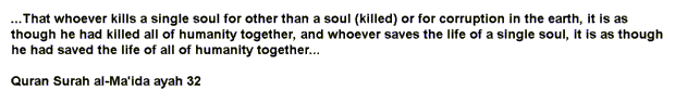 who kills a single soul...